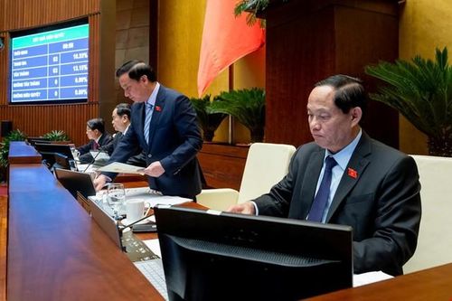 Quốc hội biểu quyết thông qua Luật Công chứng (sửa đổi)