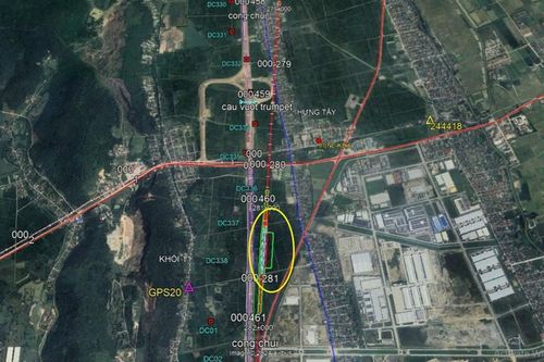 Cận cảnh vị trí đặt nhà ga đường sắt tốc độ cao đoạn qua Nghệ An