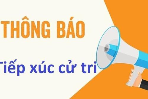 Lịch tiếp xúc cử tri của Đoàn Đại biểu Quốc hội TP Hà Nội sau Kỳ họp thứ 8, Quốc hội khóa XV