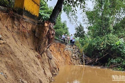 Nỗi lo sạt lở bờ biển, bờ sông ở Quảng Ngãi