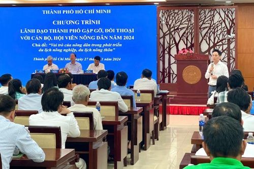 Thành phố Hồ Chí Minh đối thoại với nông dân về phát triển du lịch nông nghiệp