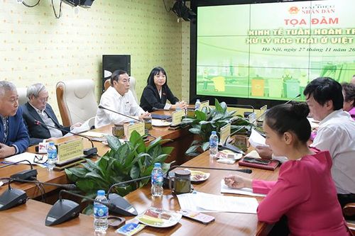 Thúc đẩy xử lý rác thải theo mô hình kinh tế tuần hoàn