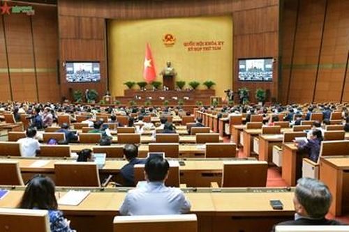 100% đại biểu Quốc hội có mặt biểu quyết thông qua Luật Phòng không nhân dân