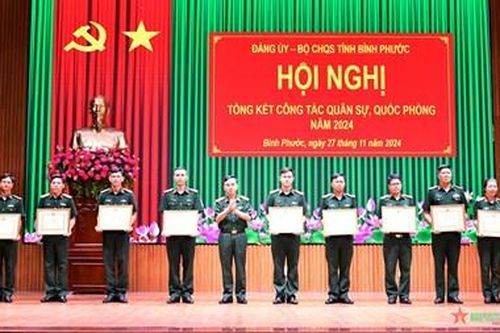Bộ CHQS tỉnh Bình Phước thực hiện tốt nhiệm vụ quân sự, quốc phòng