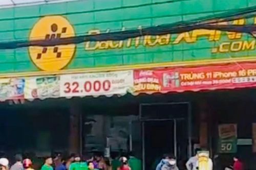Cháy cửa hàng Bách Hóa Xanh ở huyện Bình Chánh