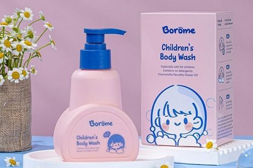 Sữa tắm Borome - Bí quyết dịu nhẹ cho làn da bé