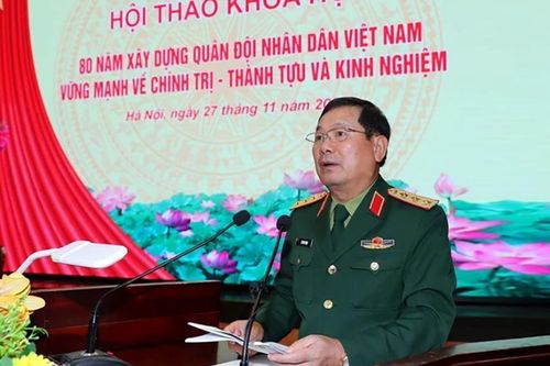 80 năm xây dựng Quân đội nhân dân Việt Nam vững mạnh về chính trị