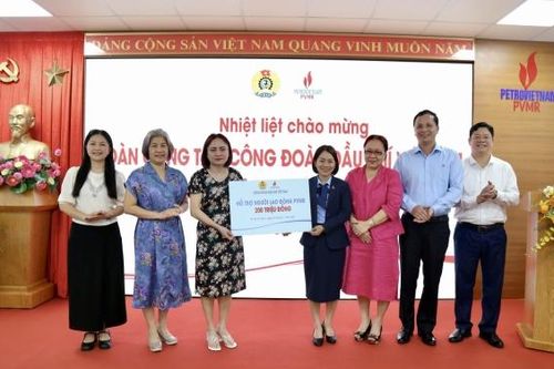 Công đoàn Dầu khí Việt Nam làm việc với Công đoàn PVMR