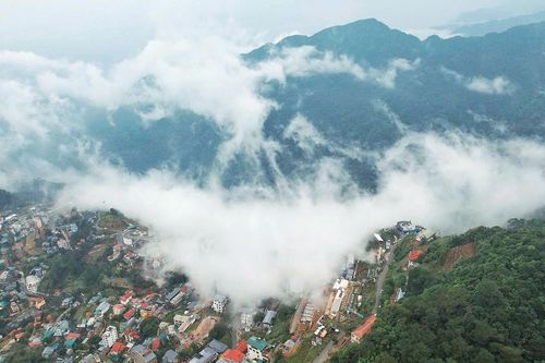 Khoảnh khắc đẹp đầu đông trên đỉnh núi Tam Đảo