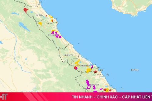 Cảnh báo lũ quét, lở đất đá khu vực Hà Tĩnh và nhiều tỉnh miền Trung