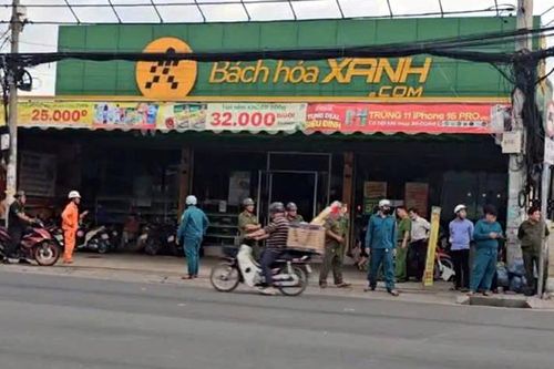 TP Hồ Chí Minh: Cháy cửa hàng Bách Hóa Xanh ở huyện Bình Chánh
