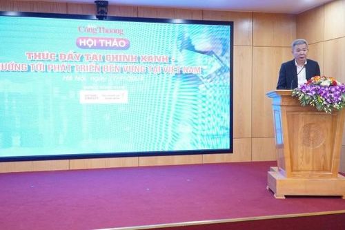 Thúc đẩy tài chính xanh, hướng tới phát triển bền vững tại Việt Nam