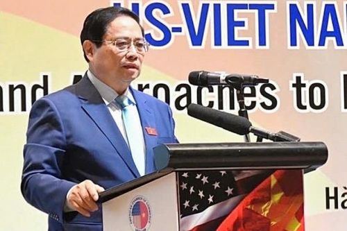 Thủ tướng Phạm Minh Chính: Khuyến khích doanh nghiệp Hoa Kỳ đầu tư vào ngành bán dẫn, năng lượng tái tạo, logistics
