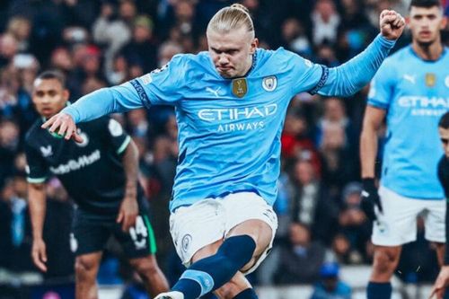 Haaland lập cú đúp, Man City mất chiến thắng dù dẫn trước 3 bàn
