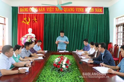 Bắc Sơn: Tập trung chuẩn bị tốt cho đại hội đảng bộ các cấp