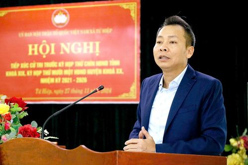 Đại biểu HĐND tỉnh tiếp xúc cử tri tại huyện Hạ Hòa