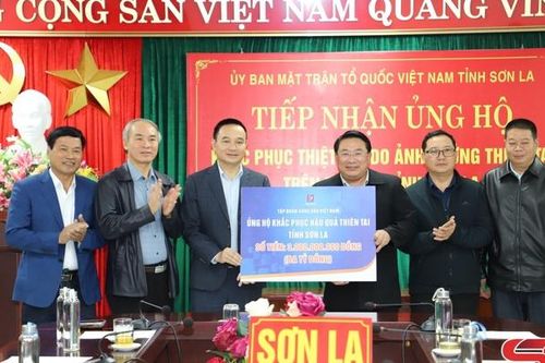 Tập đoàn Xăng dầu Việt Nam ủng hộ Sơn La 3 tỷ khắc phục hậu quả thiên tai