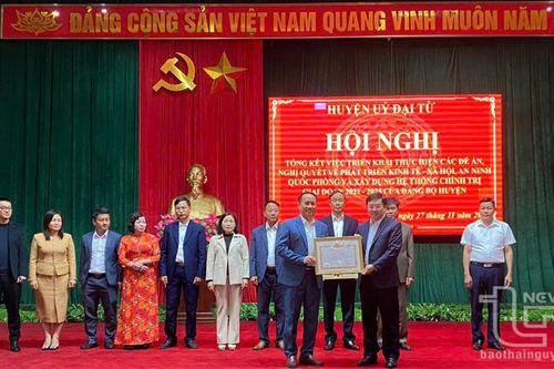 Đại Từ: Khen thưởng nhiều tập thể, cá nhân có thành tích thực hiện các đề án
