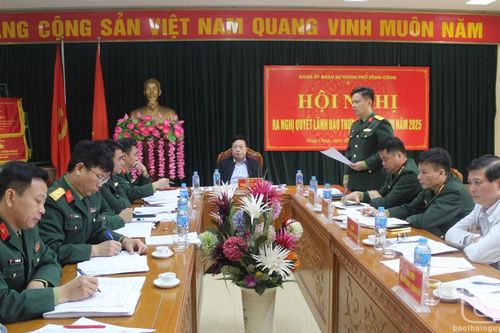 Chỉ đạo tổ chức tốt các hoạt động kỷ niệm 80 năm Ngày thành lập Quân đội nhân dân Việt Nam