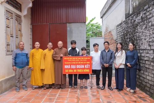 Thanh Hóa: Khởi công xây dựng nhà Đại đoàn kết cho gia đình có hoàn cảnh khó khăn
