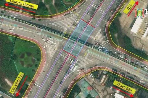 Nút giao Cổ Linh sẽ được xây dựng hầm chui