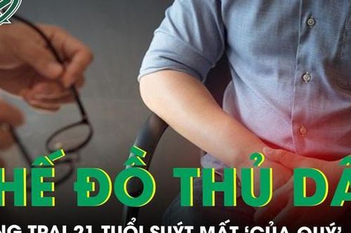 Tự chế đồ thủ dâm bằng ống nước, chàng trai 21 tuổi suýt mất 'của quý'