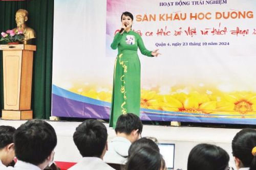 Đưa âm nhạc dân tộc vào học đường