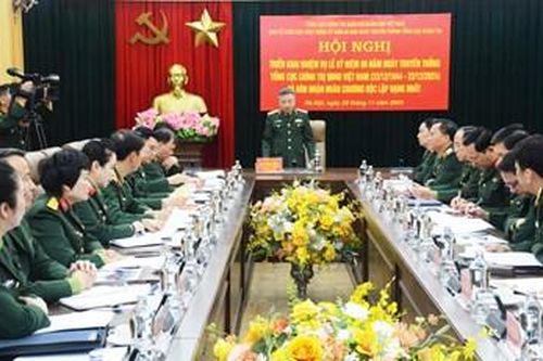 Triển khai nhiệm vụ Lễ kỷ niệm 80 năm Ngày truyền thống Tổng cục Chính trị