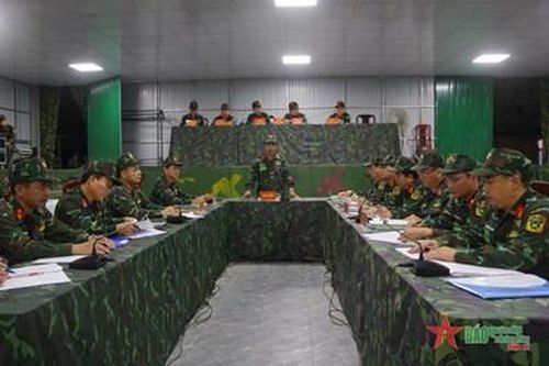 Bộ Chỉ huy Quân sự tỉnh Quảng Trị hoàn thành Diễn tập Chỉ huy - Tham mưu 1 bên 2 cấp