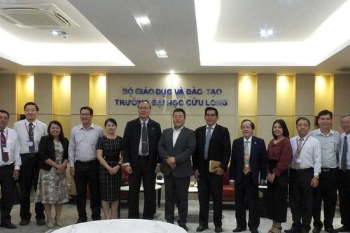Trường ĐH Cửu Long mở rộng quan hệ với các đối tác Hàn Quốc