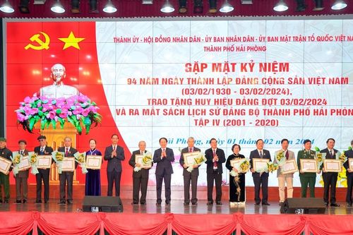 Hải Phòng đề xuất hỗ trợ Đảng viên 40 năm tuổi Đảng trở lên có hoàn cảnh khó khăn