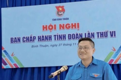 Anh Đoàn Minh Tâm được bầu làm Phó Bí thư Tỉnh Đoàn Bình Thuận