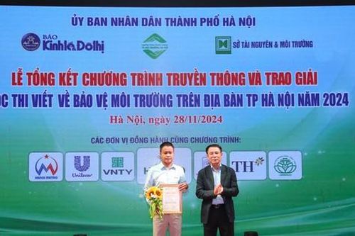 16 tác phẩm báo chí được trao giải về bảo vệ môi trường