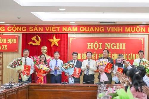 Bình Định điều động, bổ nhiệm nhiều lãnh đạo chủ chốt
