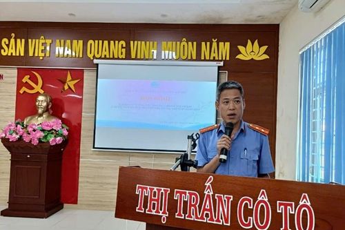 VKSND huyện Cô Tô tuyên truyền chống xâm hại phụ nữ và trẻ em