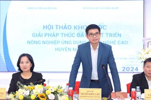 Hội thảo tìm giải pháp xây dựng Nghĩa Đàn thành khu nông nghiệp công nghệ cao