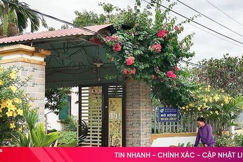 Nhà sạch, vườn đẹp nhờ bàn tay phụ nữ