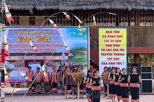 Bảo tồn văn hóa cồng chiêng, xoang của dân tộc Xơ Đăng