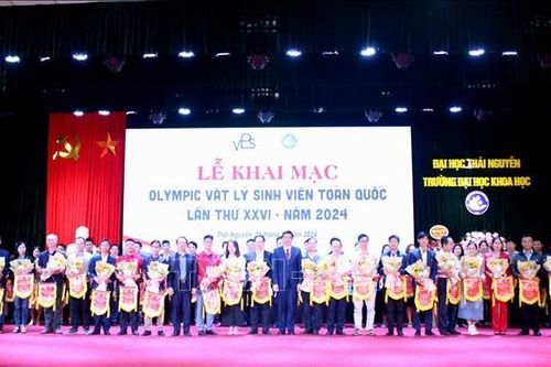 Khai mạc Olympic Vật lý sinh viên toàn quốc năm 2024