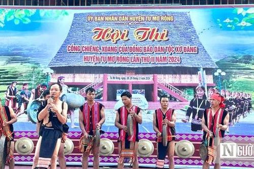 Hơi thở văn hóa của người Xơ Đăng qua tiếng cồng, tiếng chiêng