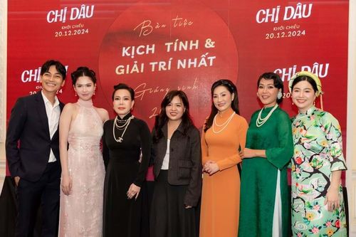 Hồng Đào, Việt Hương, Lê Khánh hội ngộ trong 'Chị dâu'