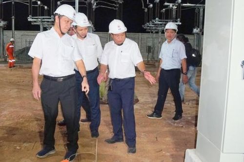 Điện lực miền Nam đóng điện thành công Trạm biến áp 110kV Sân bay Long Thành và đường dây đấu nối