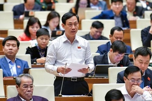 ĐBQH Mai Văn Hải (Đoàn ĐBQH tỉnh Thanh Hóa) tham gia góp ý về dự án Luật Thuế thu nhập doanh nghiệp (sửa đổi)