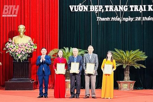 Chung kết cuộc thi 'Vườn đẹp, trang trại kiểu mẫu'
