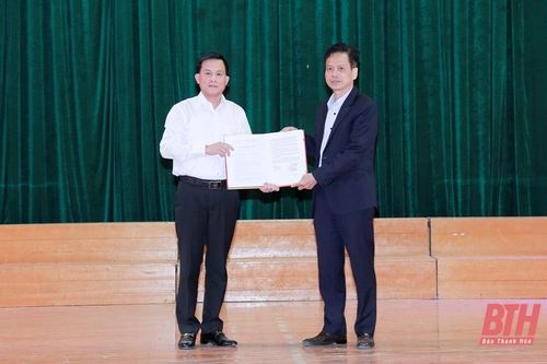 Công bố điều chỉnh quy hoạch xây dựng vùng huyện Nga Sơn đến năm 2045