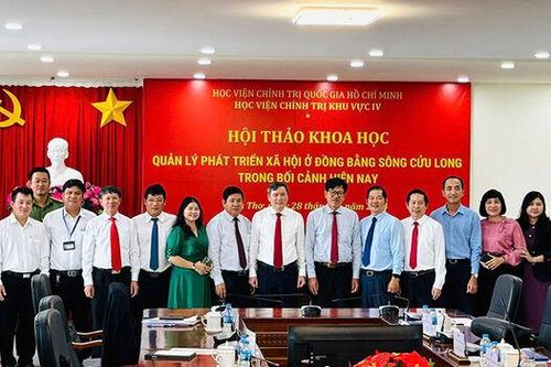 Quản lý phát triển xã hội ở ĐBSCL trong bối cảnh hiện nay