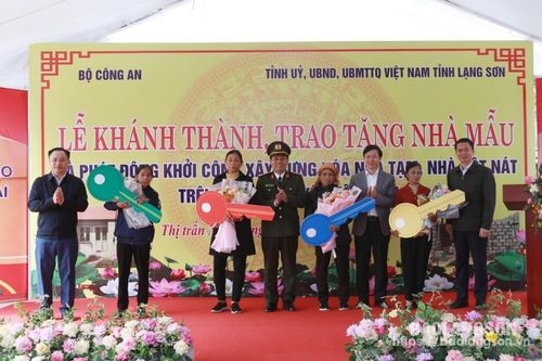 Phát động khởi công xây dựng xóa nhà tạm, nhà dột nát trên địa bàn huyện Lộc Bình