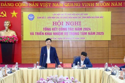 Liên hiệp các tổ chức hữu nghị Cụm số 2 tổng kết hoạt động năm 2024