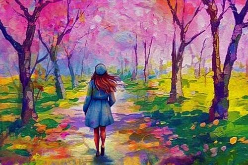 Mùa xuân ngọt đầu tiên