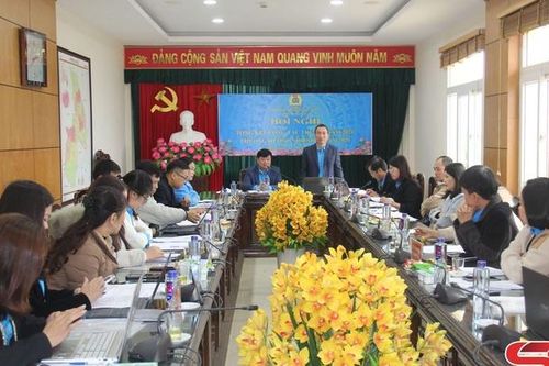 Khối thi đua số II, Liên đoàn Lao động tỉnh Sơn La triển khai nhiệm vụ năm 2025